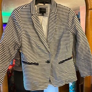 “The limited” light navy and creame colored stripes!